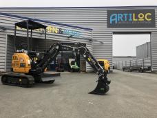 ARTILOC Location mini pelle 1.7T Imer Kubota TaKeuchi